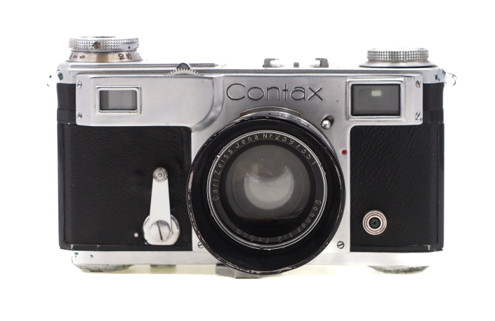 Contax II + Carl Zeiss Jena 5cm 2,0 - gebraucht