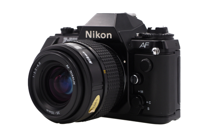 Nikon F-501 Gehäuse + Nikon AF 35-70mm 3,5-4,5 - gebraucht
