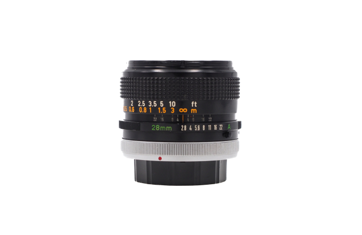 Canon FD 28mm 2,8 S.C. Chromring - gebraucht