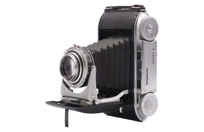 Voigtländer Bessa II mit Color-Heliar 105mm 3,5 - gebraucht