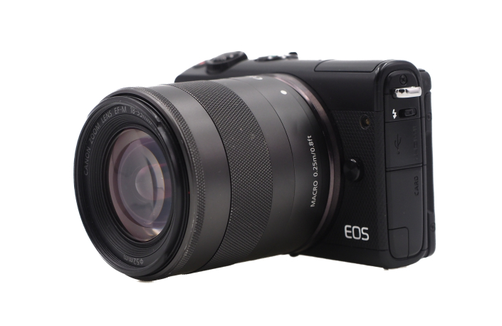 Canon EOS M100 + EF-M 18-55mm/3,5-5,6 IS STM - gebraucht