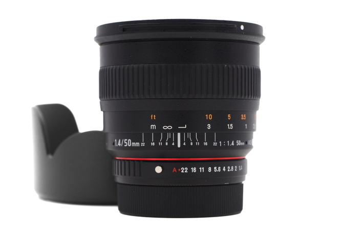 Walimex pro 50mm 1,4 für Pentax - gebraucht
