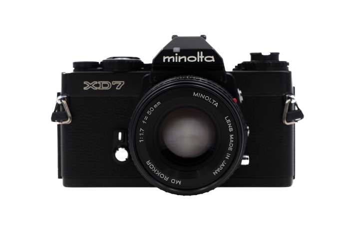 Minolta XD7 + MD 50mm 1,7- gebraucht