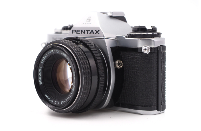 Pentax ME + Pentax-M 50mm 2,0 SMC - gebraucht