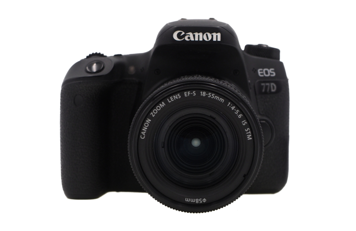 Canon EOS 77D + 18-55mm 4,0-5,6 IS STM - gebraucht