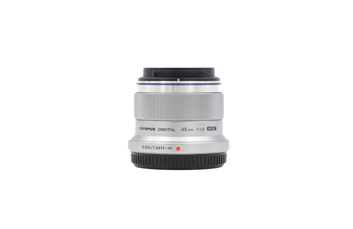 Olympus M.Zuiko 45mm 1,8 MFT silber - gebraucht