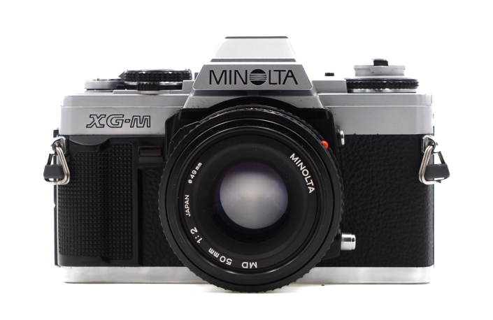 Minolta XG-M + MD 50mm 2,0 - gebraucht