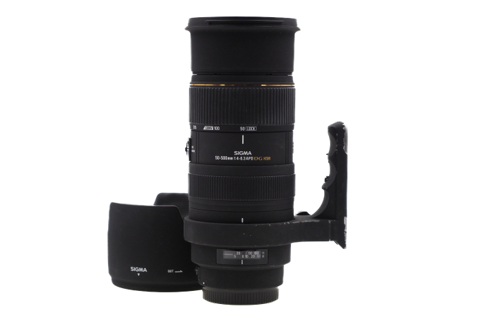 Sigma AF 50-500mm 4,5-6,3 APO HSM DG Canon EF - gebraucht