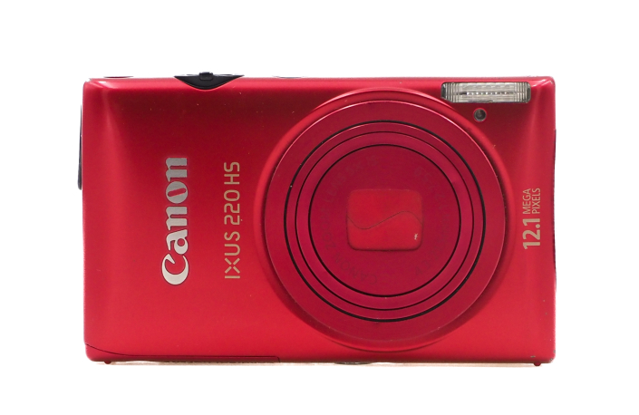 Canon Ixus 220 HS in rot - gebraucht