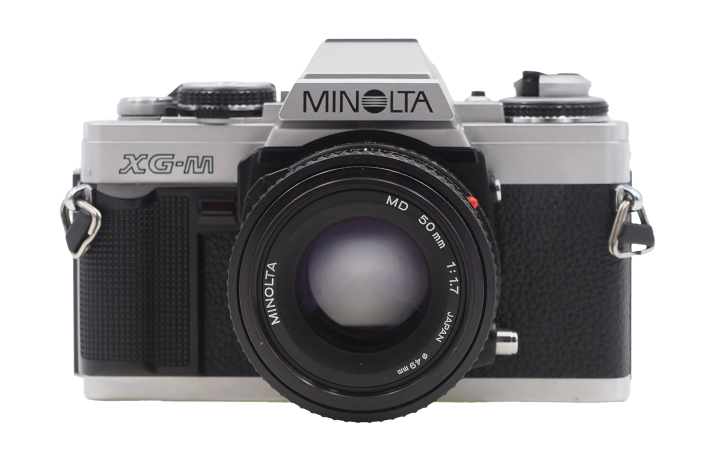 Minolta XG-M + MD 50mm 1,7 - gebraucht