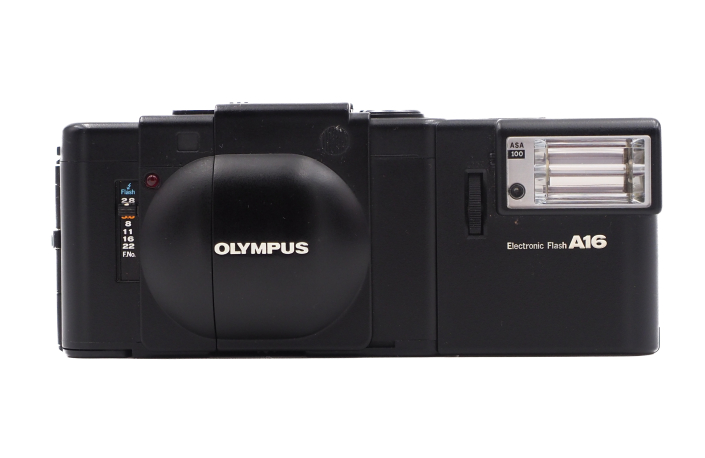 Olympus XA mit Blitz A16 - gebraucht