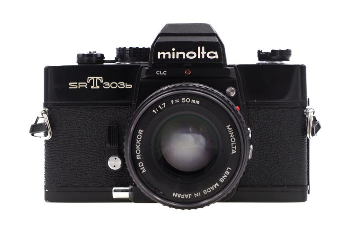 Minolta SRT 303b + 50mm 1,7 MD - gebraucht