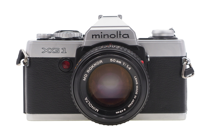 Minolta XG 1 + 50mm 1,4 MD Rokkor - gebraucht