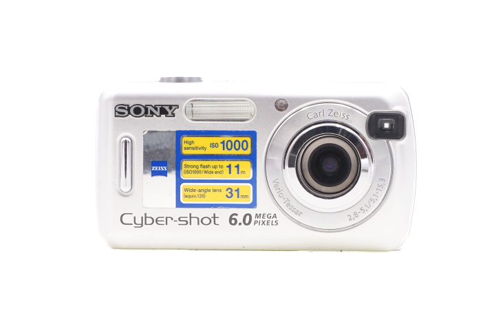 Sony Cybershot S600 silber - gebraucht