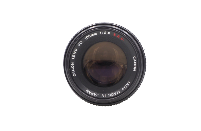 Canon FD 100mm 2,8 Chromring - gebraucht