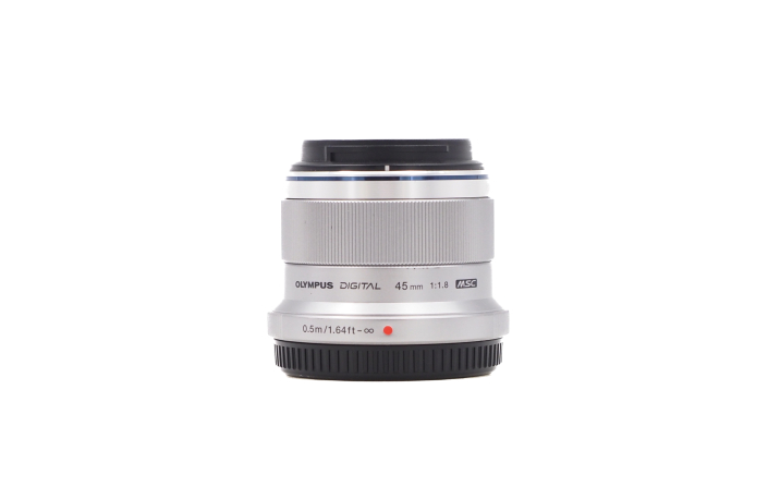 Olympus M.Zuiko 45mm 1,8 MFT silber - gebraucht