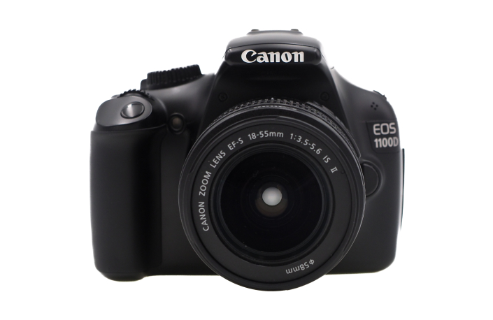 Canon EOS 1000D + 18-55mm 3,5-5,6 II - gebraucht