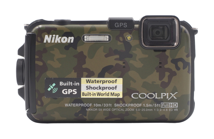 Nikon Coolpix AW100 camouflage - gebraucht