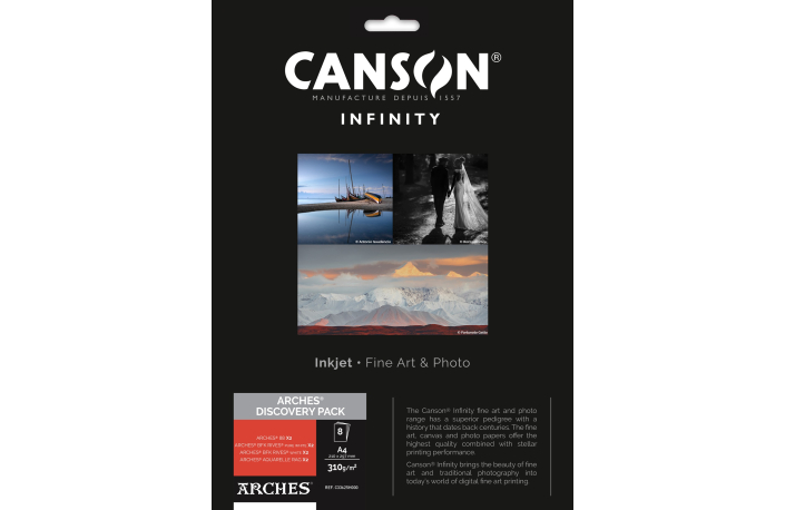 Canson SOMERSET  Discovery Pack A4  8Blatt