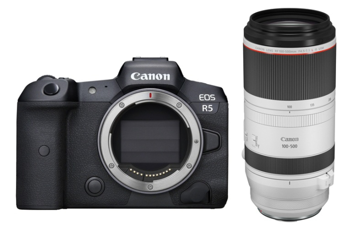 Canon EOS R5 KIT + RF 100-500mm F4.5-7.1 L IS USM