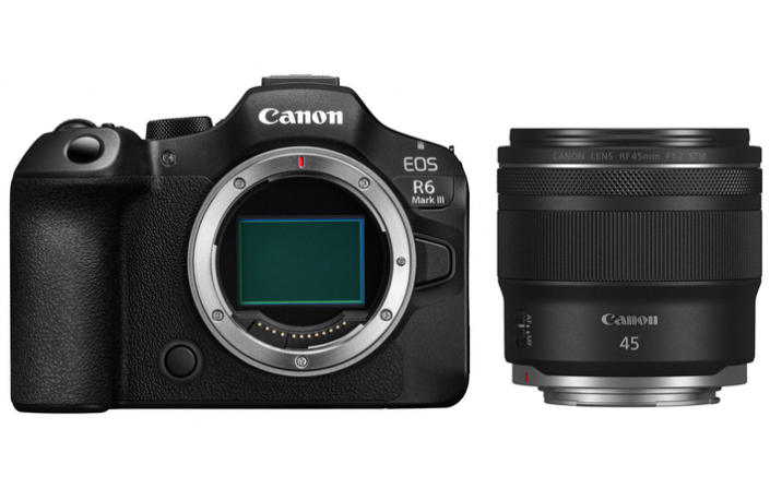 Canon EOS R6 Mark III Gehäuse + Canon RF 45mm F1.2 STM