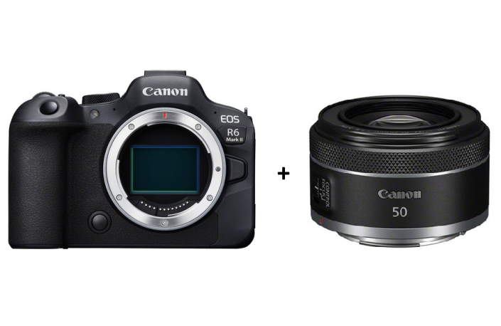 Canon EOS R6 II Kit + Canon RF 50/ F1.8 STM