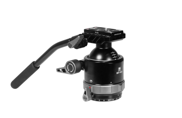 SIRUI BH-60 Integrierter 2-in-1 Kugel- & Fluidkopf für Foto & Video