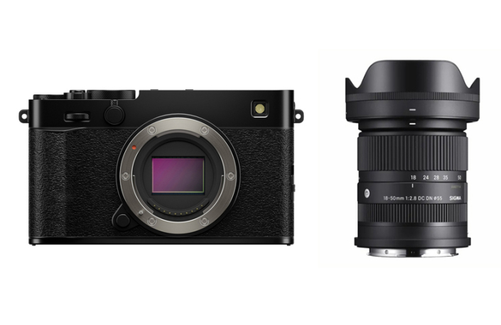 Fujifilm X-E5 Gehäuse schwarz + Sigma AF 18-50mm F2.8 DC DN [C] Fuji F/X Mount