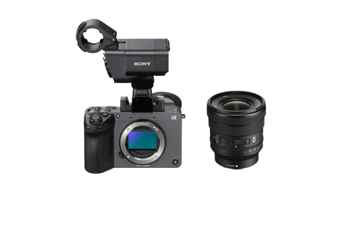 Sony ILME-FX2 + XLR Griff + SEL FE 16-35 mm F4 G PZ