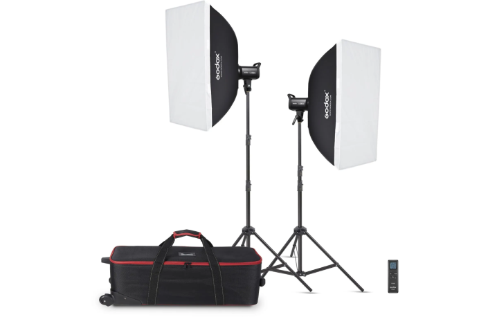 Godox SL100BI-K2 - LED light kit Bi-Color (2xSL100Bi & accessories)