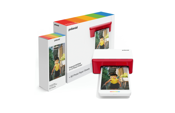 Polaroid EP Hi Print 4x6 Photo Printer weiß + 2x 80er Kassette