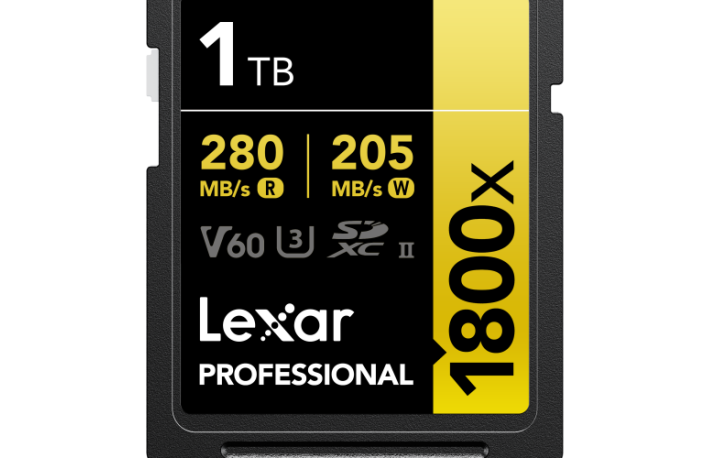 Lexar SD Pro Gold Series UHS-II 1800x 1TB V60