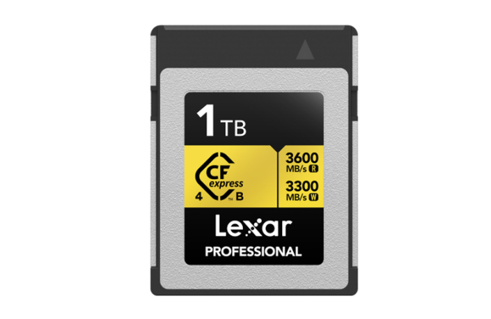 Lexar GOLD CFexpress 1 TB PRO Type B 4.0 Serie R3600/W3300 MB/s