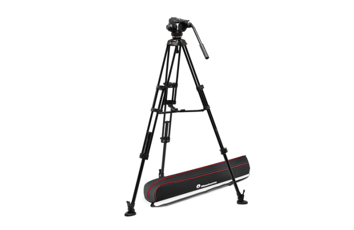 Manfrotto 502X & PRO TWIN LEG ALU VIDEO Kit