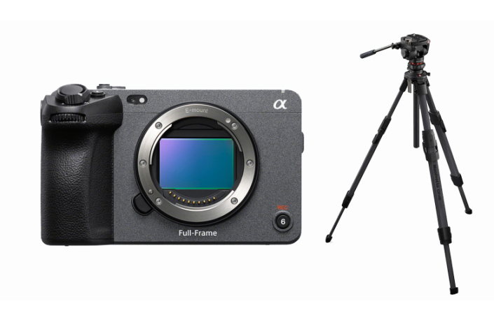 Sony ILME-FX3A + Manfrotto One Hybrid Alu Stativ mit 500X Fluid-Kopf