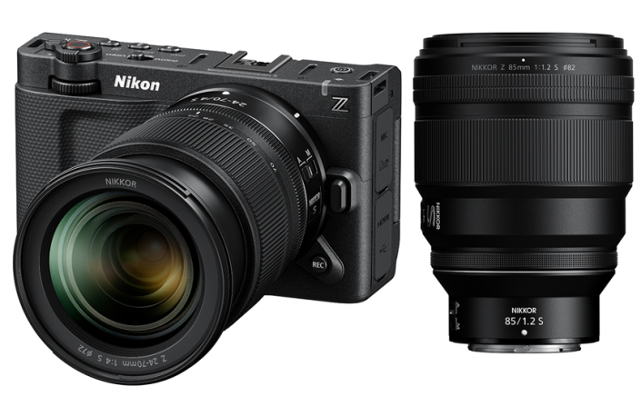 Nikon ZR Kit + Z 24-70 mm 1:4 S + Nikon NIKKOR Z 85mm f/1.2 S