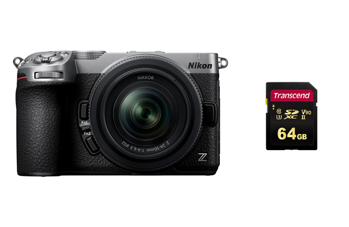 Nikon Z5IIC silber Kit 24-50mm f/4.0-6.3 + Gratis Transcend 64 GB V90 SD-Card