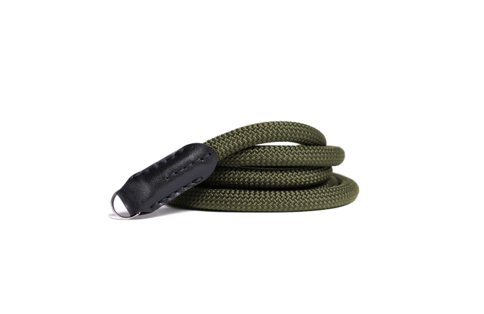 Seam Strap Kameraseil Pro 100cm Oliv Grün (Leder) - made in Germany -