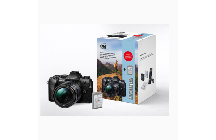 OM SYSTEM OM-5 II Special Edt. schwarz + ED 14-150 mm II + PH Akku