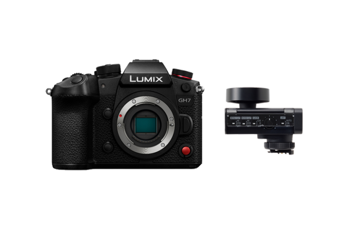 Panasonic Lumix DC-GH7 Gehäuse + Panasonic DMW-DMS 1