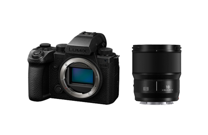 Panasonic Lumix S5IIX Gehäuse + Panasonic Lumix S 18mm / F 1,8