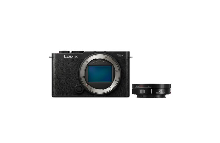Panasonic Lumix S9 jet black + S 26mm F8, Pancake