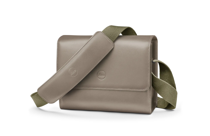 Leica Tasche M-System, taupe, Leder