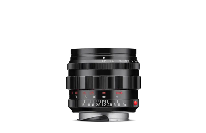 Leica Noctilux-M 1:1,2/50 ASPH., schwarz gänzend