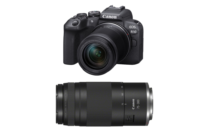 Canon EOS R10 Kit + RF-S 18-150mm + RF 75-300 DZ-Kit
