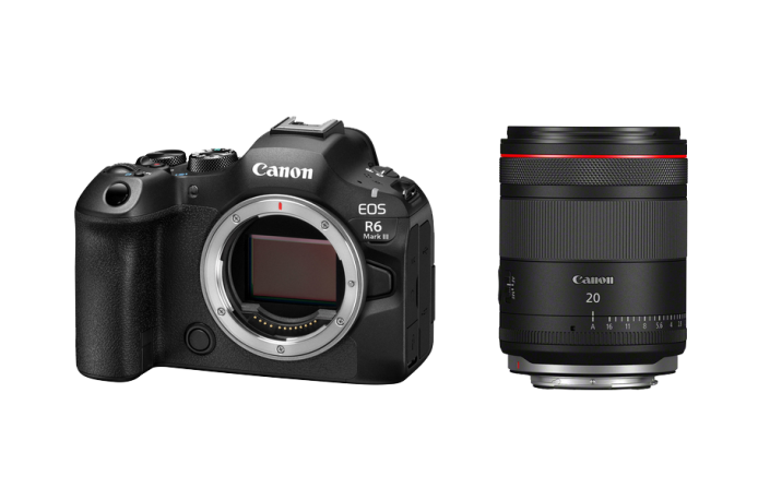 Canon EOS R6 Mark III Gehäuse + Canon RF 20mm F1.4 L VCM