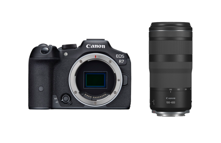 Canon EOS R7 Gehäuse + Canon RF 100-400mm F5.6-8 IS USM