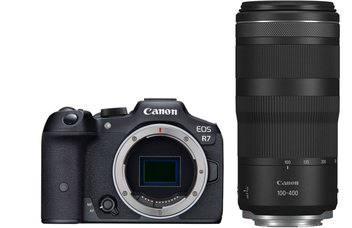 Canon EOS R7 Gehäuse + RF 100-400/5.6-8 IS USM