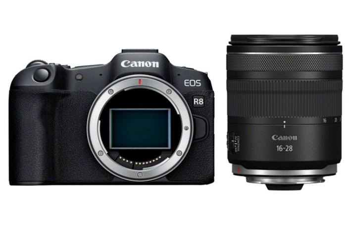 Canon EOS R8 Gehäuse + RF 16-28/2.8 IS STM - 500€ Abzug im Warenkorb!