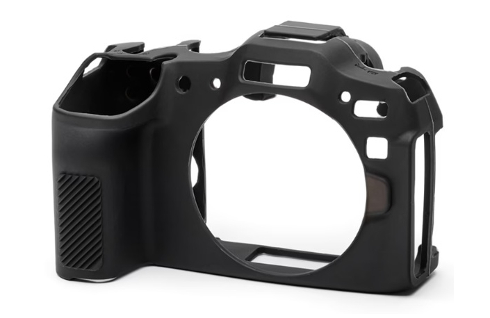 easyCover Silikon-Schutzhülle für Canon R8 Schwarz
